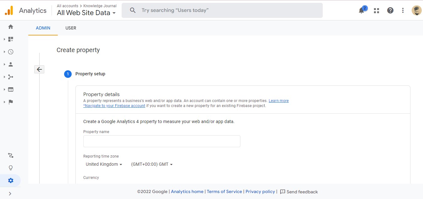 Install Google Analytics tool